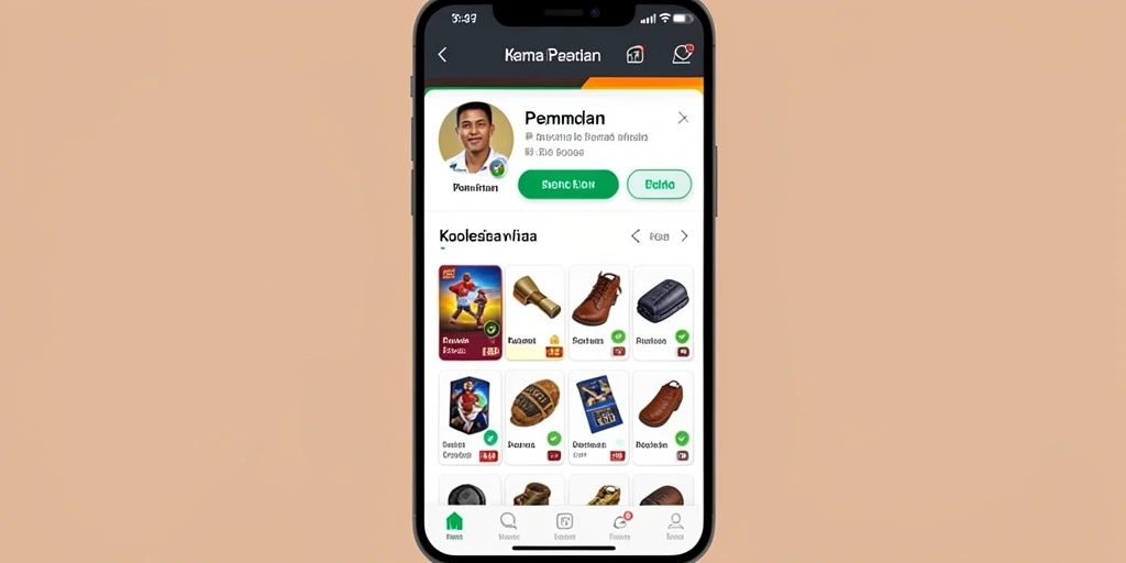 Tampilan utama aplikasi 62VIP yang menarik.