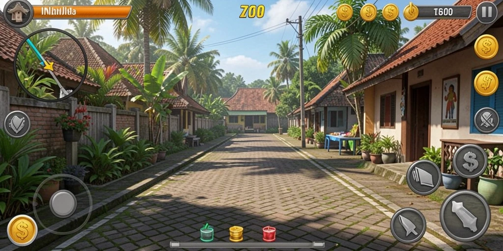 Tangkapan layar menampilkan antarmuka permainan yang colorful dan menarik.