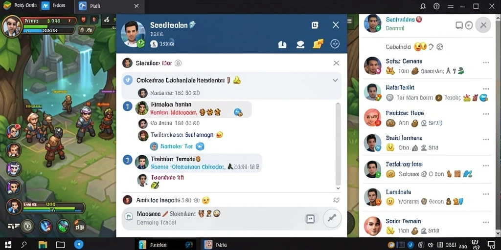 Screenshot menunjukkan karakter utama dalam aksi.