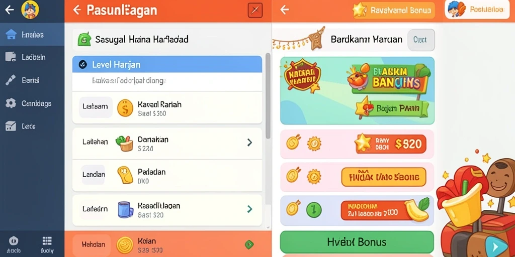 Tampilan antarmuka yang menarik dan mudah digunakan.