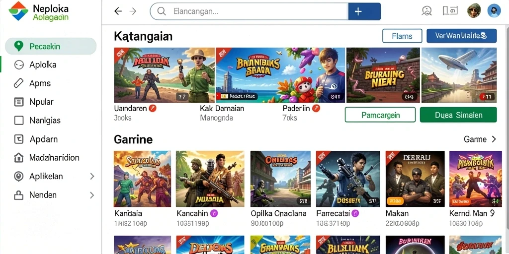 Tampilan menu utama BANBUHOKI88 yang menarik.