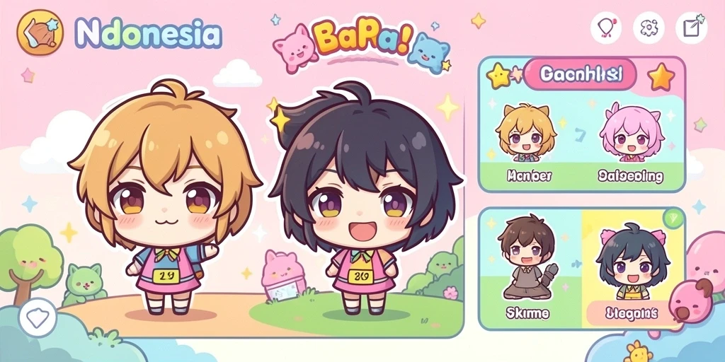 Tampilan utama game IMBASLOT dengan tema slot beragam.