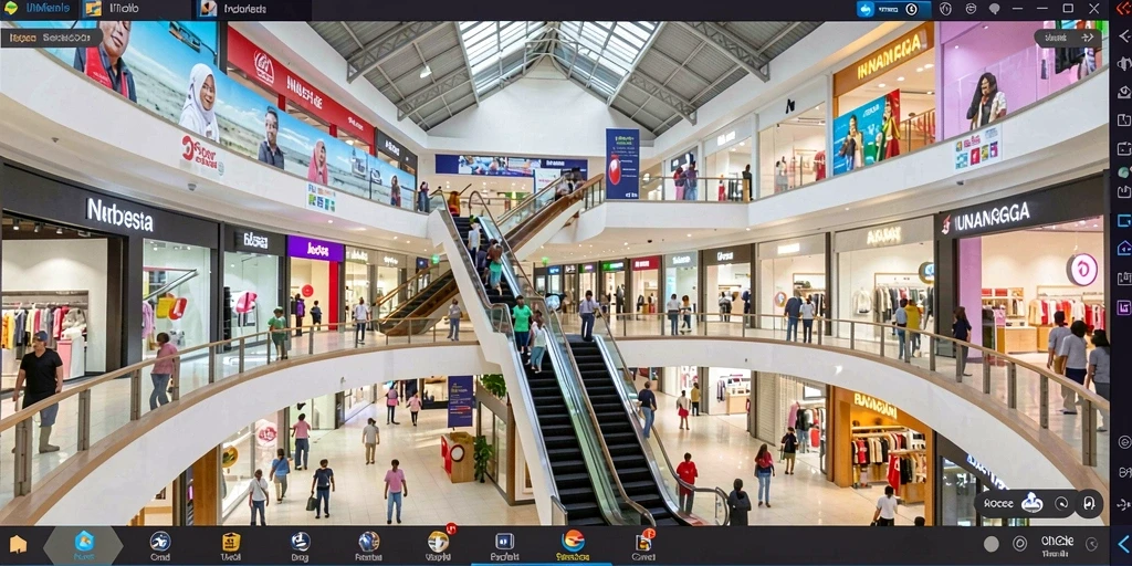 Tampilan awal yang menarik dan user-friendly.