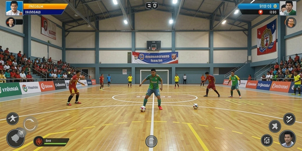 Tampilan awal game yang menarik dan interaktif.