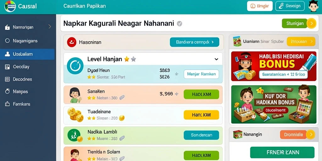 Tampilan antarmuka yang menarik dan intuitif.