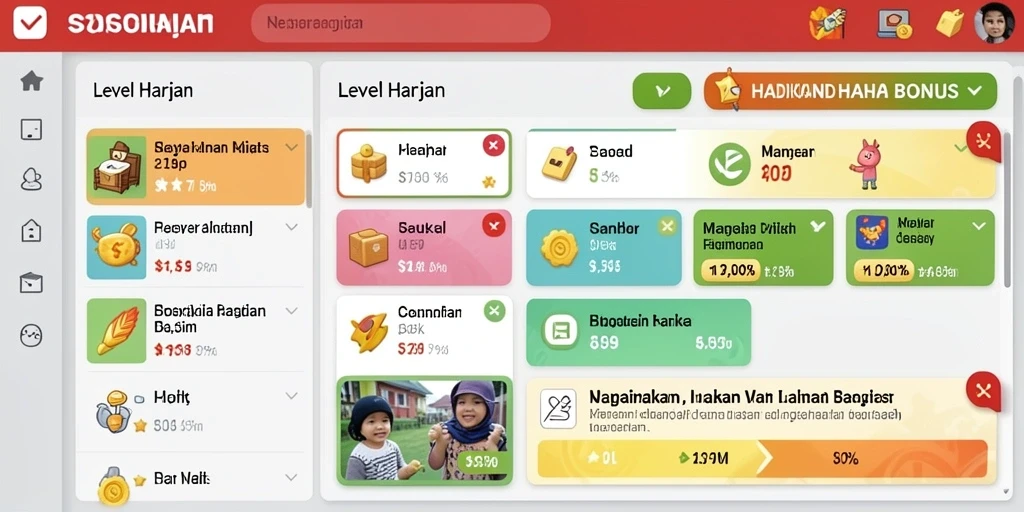 Tampilan antarmuka yang user-friendly dan modern.
