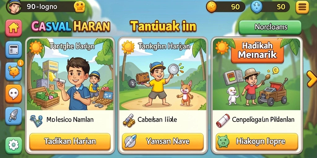 Tampilan antarmuka yang menarik dan mudah digunakan.