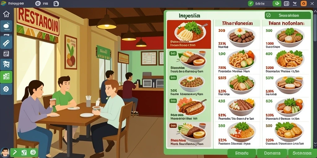 Menampilkan aksi seru dalam pertempuran.